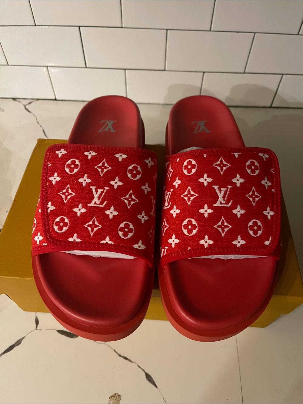 Men’s Designer Slides Size 11.